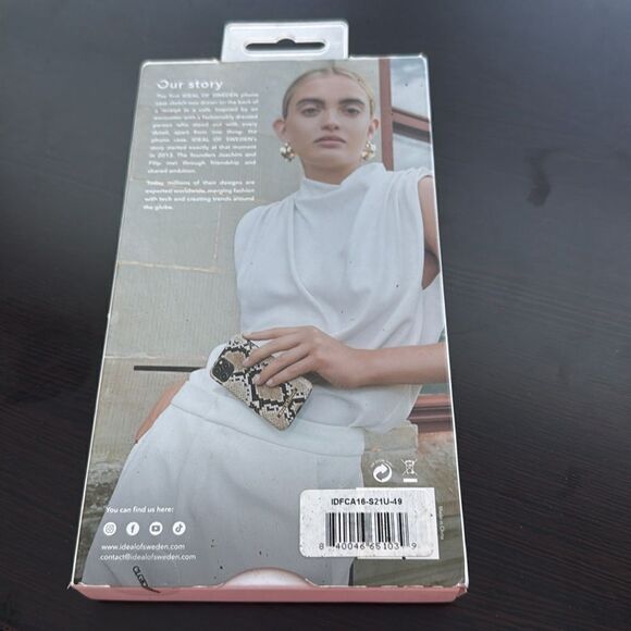 Samsung Galaxy S21 Ultra 5G - Ideal of Sweden - Port Laurent Marble Case - Picture 4 of 4